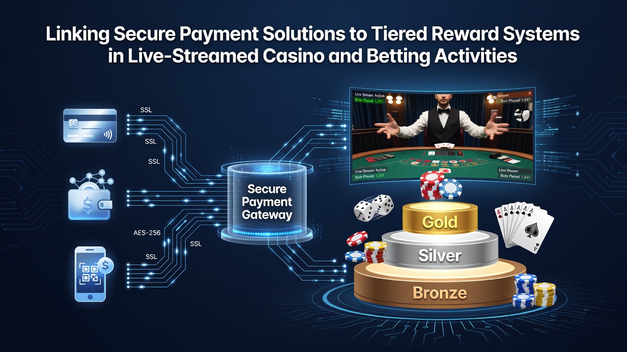 Data flow between payment systems and tiered rewards in betting platforms
